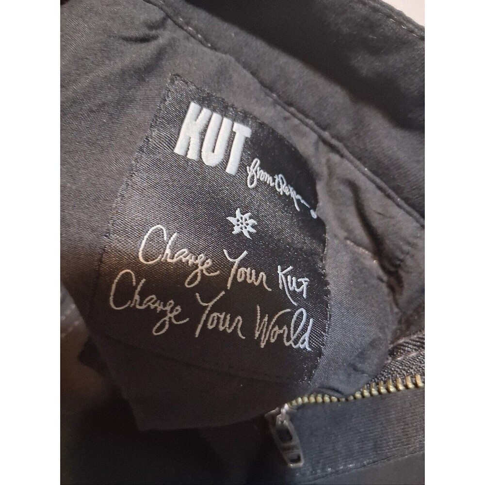KUT from the Kloth Jennifer Ultra Skinny Black Jeans Size 4 Minimalist Workwear - Picture 8 of 12